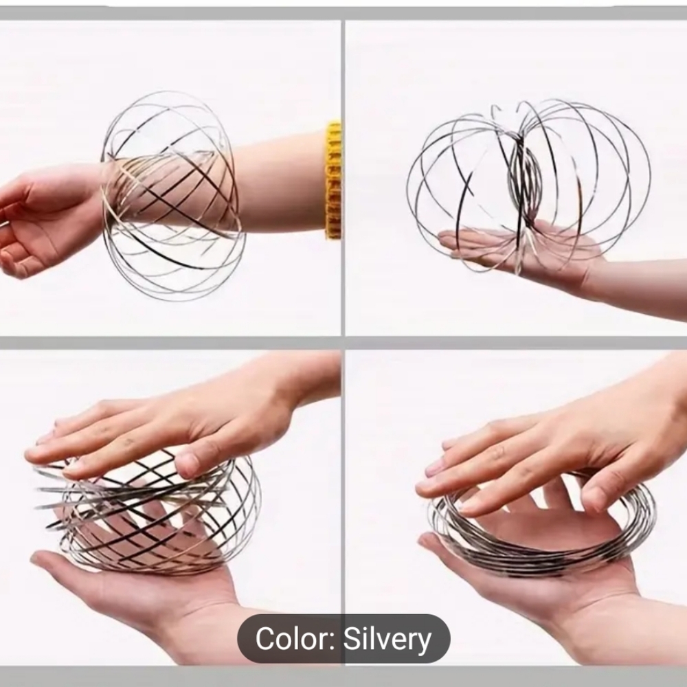 Expandable stainless steel fidget toy - Picture 5 of 5